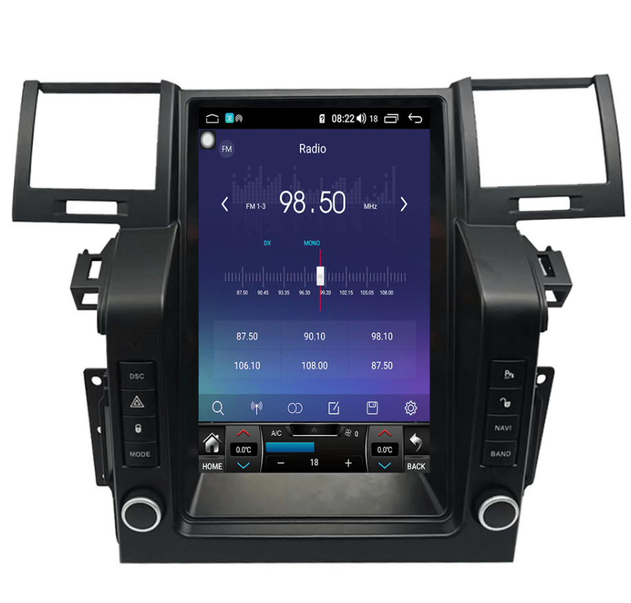 12.1" Octa-Core Android 10.0 Navigation Radio for Land Rover Range Rover Sport 2005 - 2009 - Smart Car Stereo Radio Navigation | In-Dash audio/video players online - Phoenix Automotive