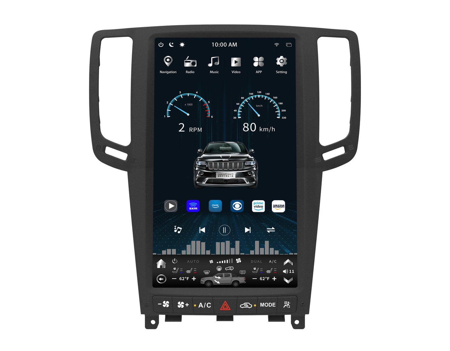 13.6" Vertical Screen Android 12 Fast boot Navigation Receiver for Infiniti G25 G35 G37 Q40 Q60 2007 - 2015 - Smart Car Stereo Radio Navigation | In-Dash audio/video players online - Phoen