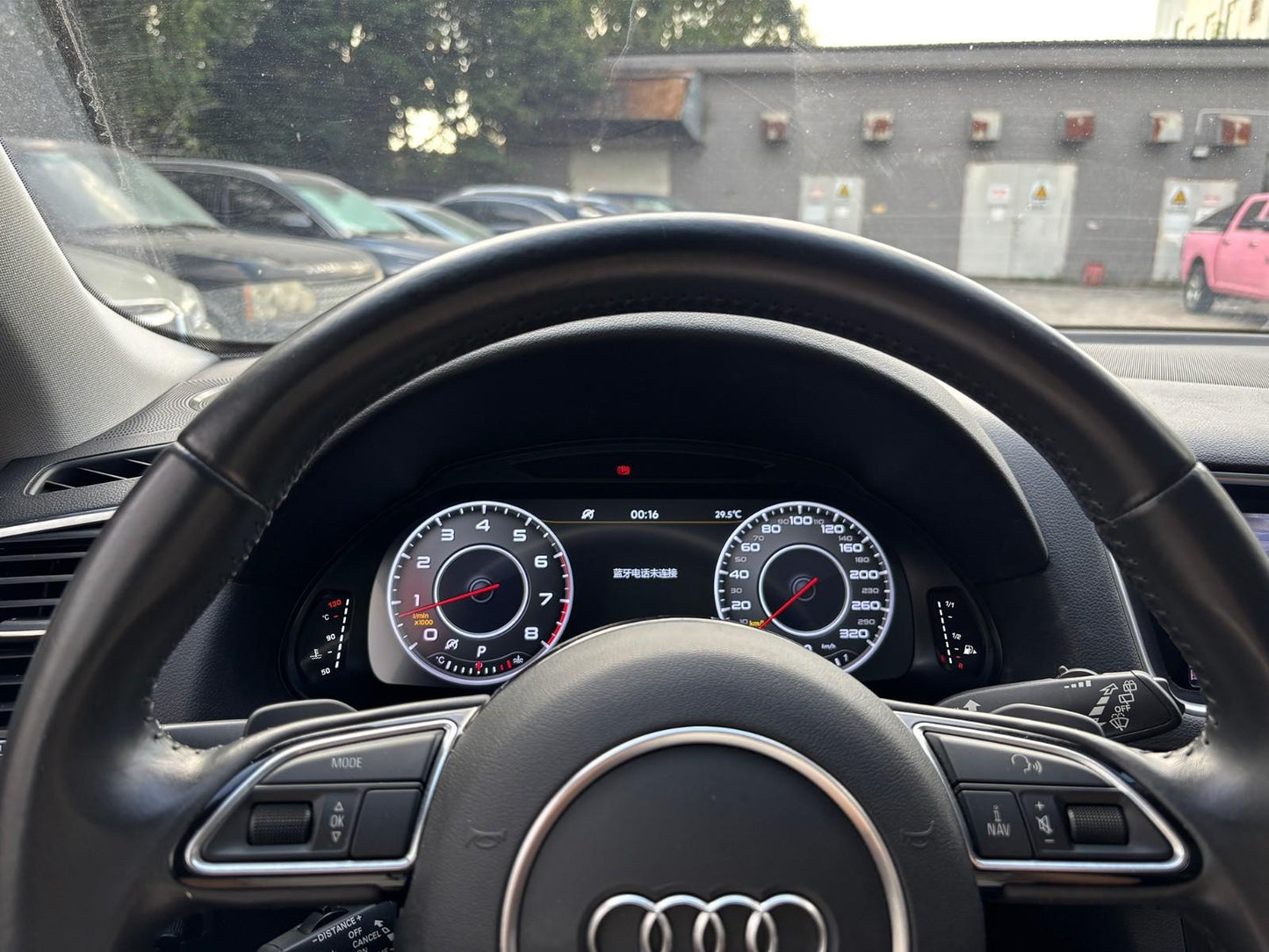 12.3 inch LCD Screen Digital Cluster Gauge for Audi Q5 2009-2018 Speedometer Replacement Dashboard Instrument Cluster Digital Display Panel