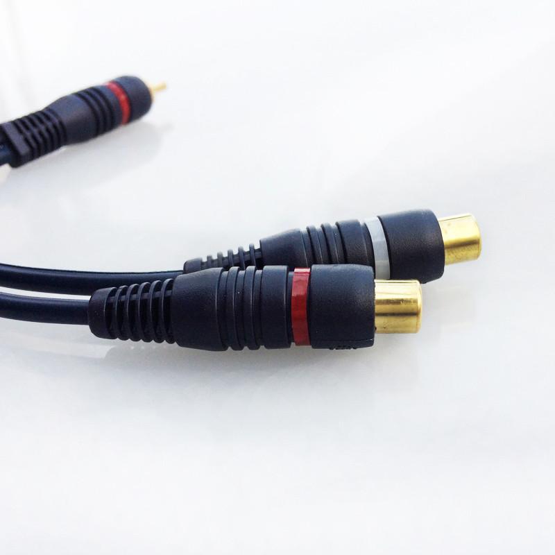 RCA Y adapter splitter one male to two female - Smart Car Stereo Radio Navigation | In-Dash audio/video players online - Phoenix Automotive