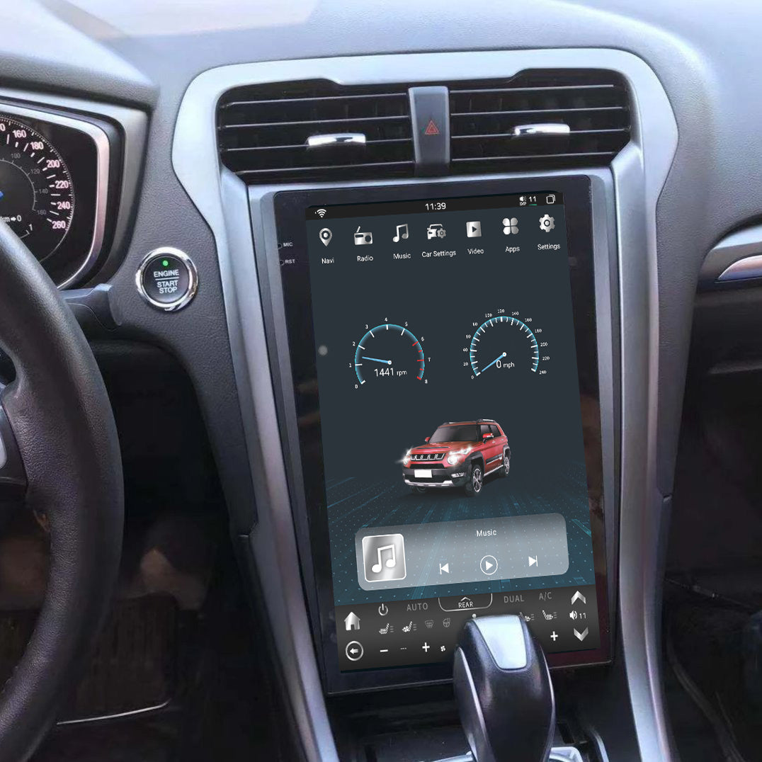 13.6" Vertical screen Android 13 Fast boot Navigation radio for Ford Fusion 2013-2020