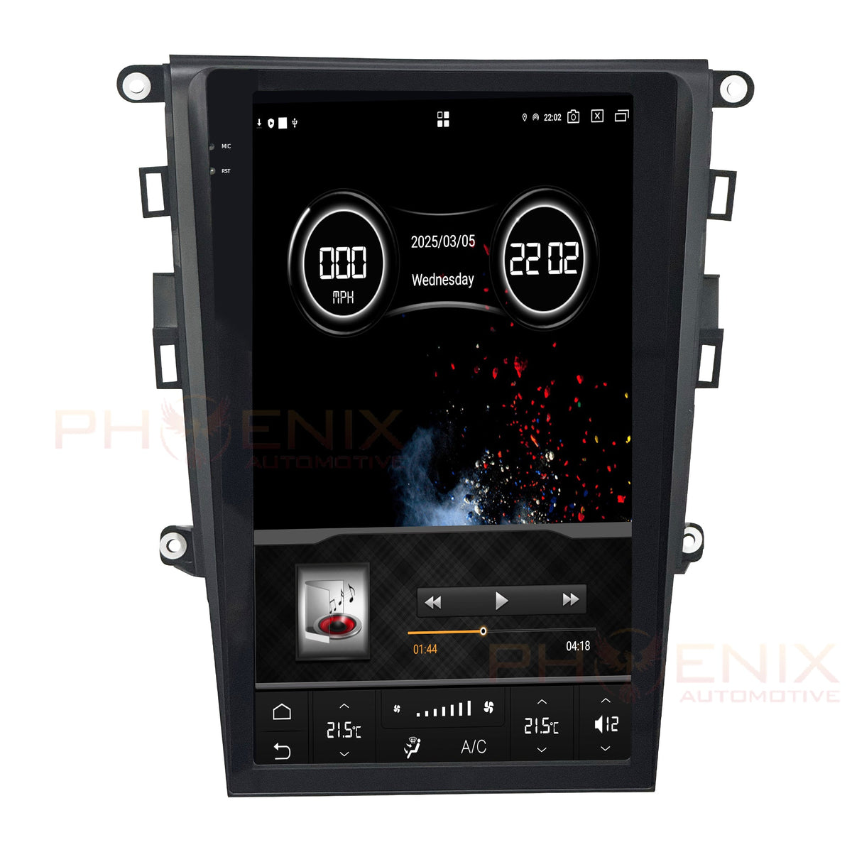 13.6" Vertical screen Android 13/14 Fast boot Navigation radio for Ford Fusion 2013-2020