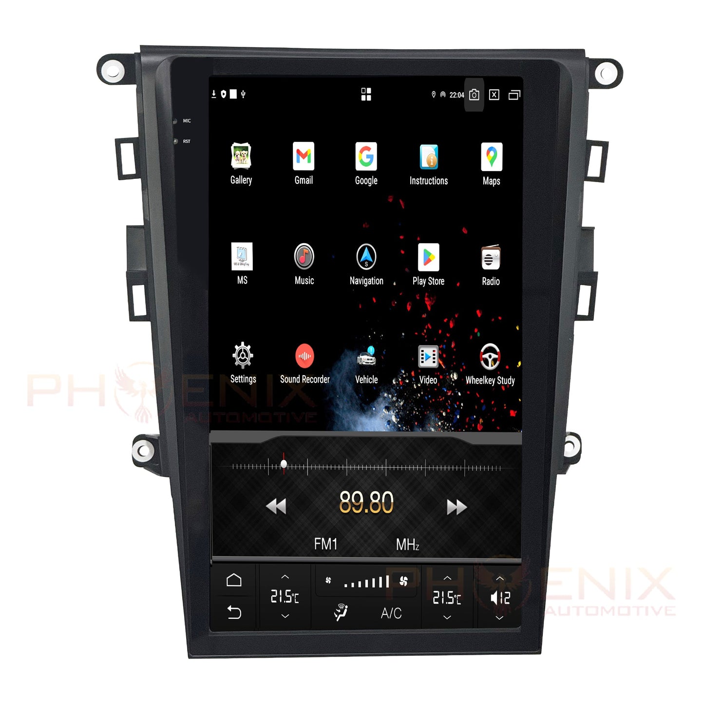 13.6" Vertical screen Android 13/14 Fast boot Navigation radio for Ford Fusion 2013-2020