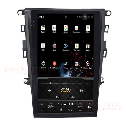 13.6" Vertical screen Android 13/14 Fast boot Navigation radio for Ford Fusion 2013-2020