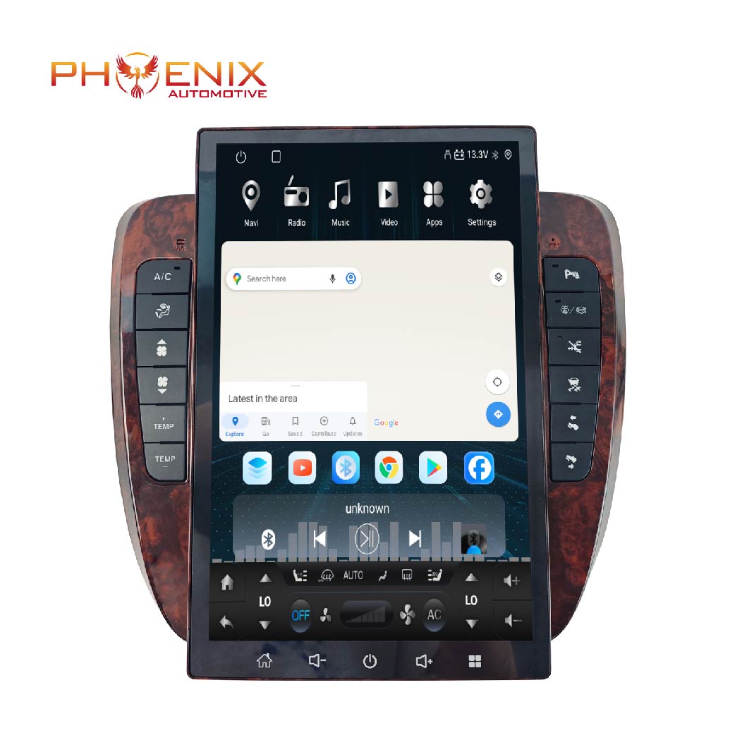 13/14.5" Android 13/14 Navigation Radio for Chevrolet Silverado Tahoe Suburban GMC Yukon Sierra Avalanche 2007 - 2014