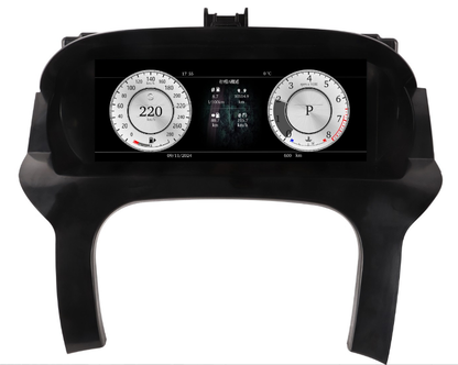 12.3 inch LCD Screen Digital Cluster Gauge for Land Rover Evoque 2012-2019 Speedometer Replacement Dashboard Instrument Cluster Digital Display Panel