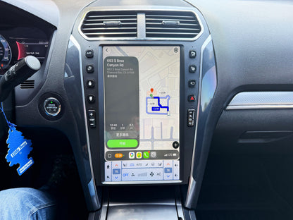 13.6" Android 12 Vertical Screen Navigation Radio for Ford Explorer 2011 - 2019