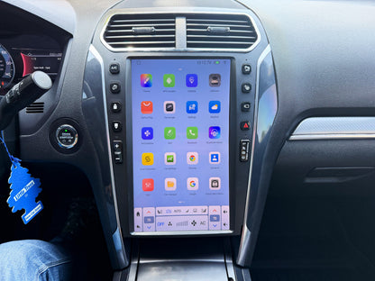13.6" Android 12 Vertical Screen Navigation Radio for Ford Explorer 2011 - 2019