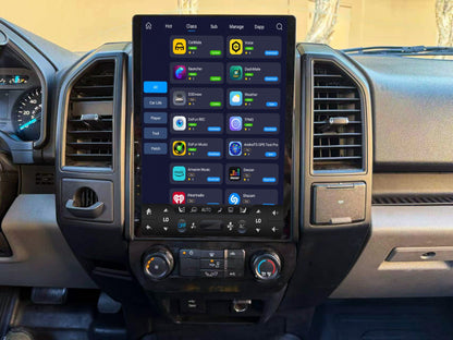 16” Android 13/14 Vertical Screen Navigation Radio for Ford F-150 F-250 F-350 F-450 F-550 2015-2020