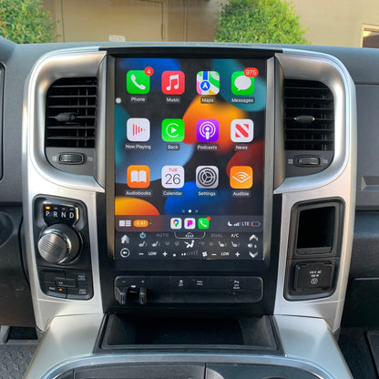 12.1“ or 13" Android 13 Fast boot Vertical Screen Navi Radio for Dodge Ram 2009 - 2018 | Phoenix Automotive