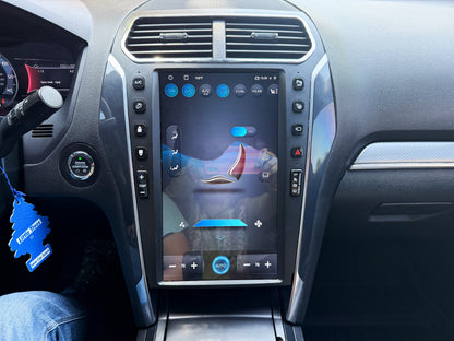 13.6" Android 12 Vertical Screen Navigation Radio for Ford Explorer 2011 - 2019