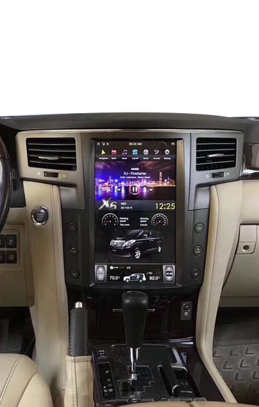 [Open-box] [PX6 SIX-CORE] 13.6" Android 8.1 / 9 Fast boot Vertical Screen Navi Radio for Lexus LX570 2008-2015 - Smart Car Stereo Radio Navigation | In-Dash audio/video players online - Phoen