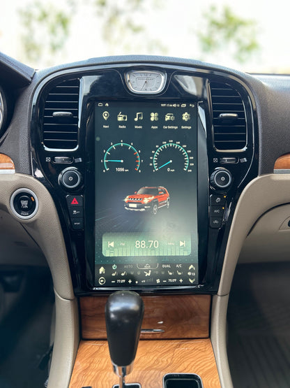 [open box] 13.6" Vertical Screen Android 13 Navigation Radio for Chrysler 300 300C 300S 2011 - 2023