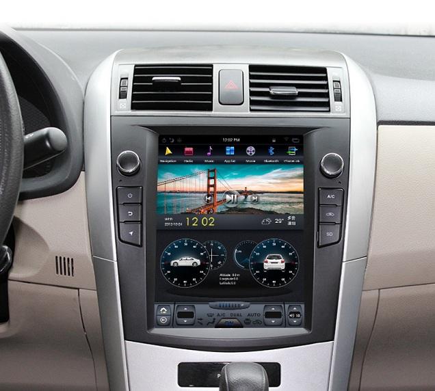 [ G6 octa-core ] 10.4" Vertical Screen Android 11 Fast Boot Navigation Radio for Toyota Corolla 2006 - 2013 | Phoenix Automotive