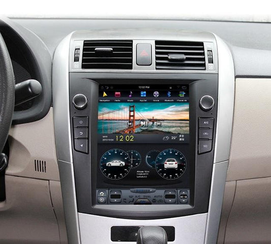 [ G6 octa-core ] 10.4" Vertical Screen Android 11 Fast Boot Navigation Radio for Toyota Corolla 2006 - 2013 | Phoenix Automotive