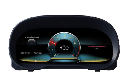 12.3 inch LCD Screen Digital Cluster Gauge for Mercedes-Benz Vito 2024 Speedometer Replacement Dashboard Instrument Cluster Digital Display Panel