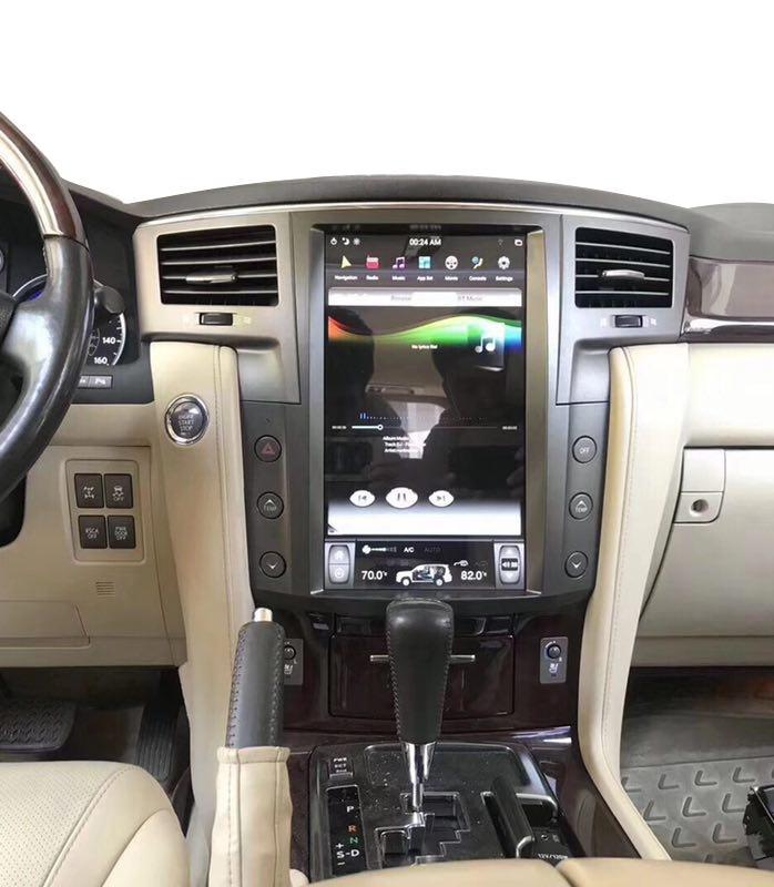 [ G6 octa-core ] 13.6" Android 11 Fast boot Vertical Screen Navi Radio for Lexus LX570 2008-2015 | Phoenix Automotive