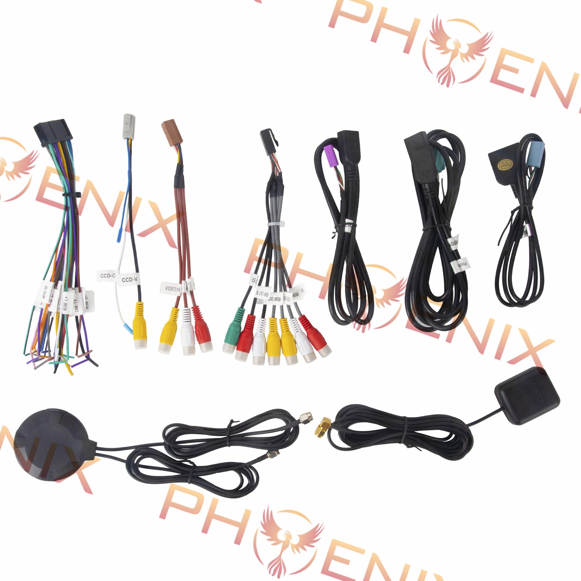 13.3" Android 10.0 Universal double din Navigation Radio with Motorized rotatable screen | Phoenix Automotive