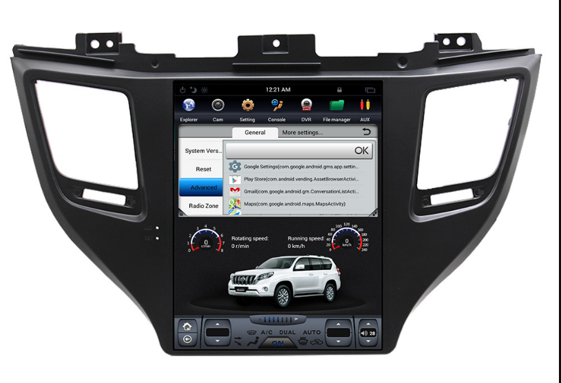 [ G6 octa-core ] 10.4" Vertical Screen Android 11 Fast Boot Navigation Radio for Hyundai Tucson 2016 - 2018 | Phoenix Automotive