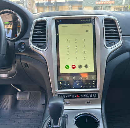 13.6" Vertical Screen Android 12 Fast boot Navigation Radio for Jeep Grand Cherokee 2011 - 2022 | Phoenix Automotive