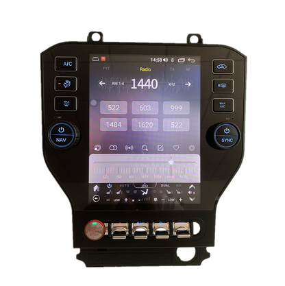 10.4" Vertical Screen Android 13 Fast boot Navigation Radio for Ford Mustang 2015 - 2023 | Phoenix Automotive