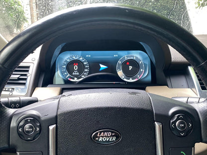 12.3 inch LCD Screen Digital Cluster Gauge for Land Rover 2010-2013 Range Rover Sport/Discovery 4 Speedometer Replacement Dashboard Instrument Cluster Digital Display Panel