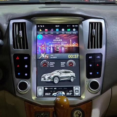 [Open box] [ PX6 SIX-CORE ] 11.8" Vertical Screen Android 9 Fast boot Navigation Radio for Lexus RX RX300 RX330 RX350 RX400h 2003 - 2008 - Smart Car Stereo Radio Navigation | In-Dash audio/vi