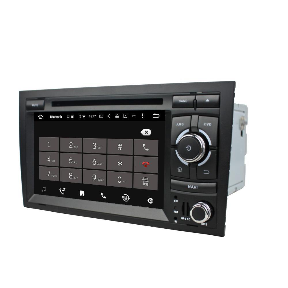 7" Octa-Core Android Navigation Radio for Audi A4 S4 RS4  2002 - 2008 - Smart Car Stereo Radio Navigation | In-Dash audio/video players online - Phoenix Automotive