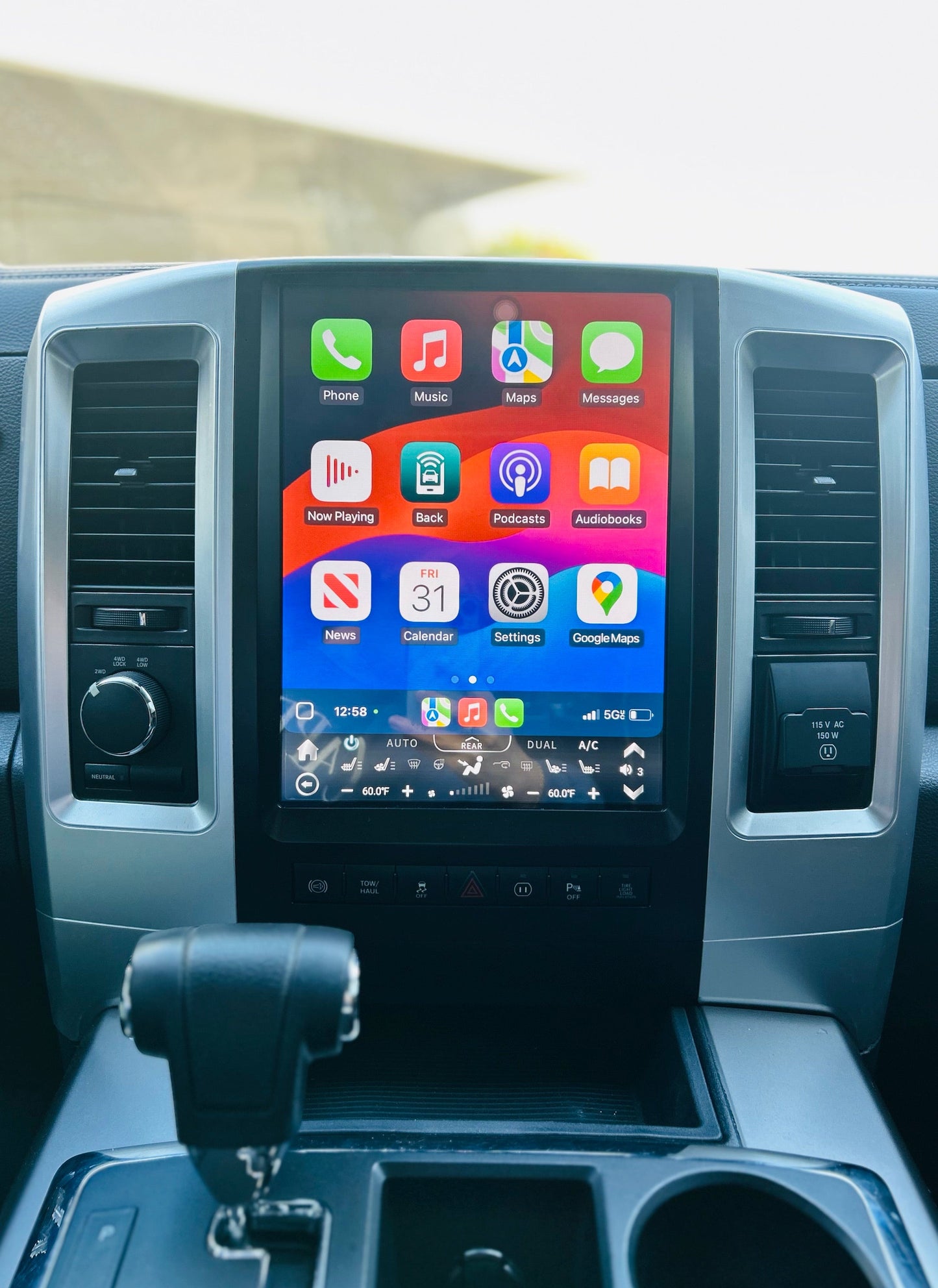 [Open Box] 12.1“ / 13" Android 14 Fast boot Vertical Screen Navi Radio for Dodge Ram 2009 - 2018