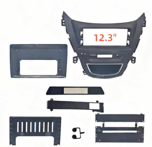 12.3 Inch Android 14 Universal Car Radio Stereo Android Auto Carplay for Hyundai Elantra 2014-2017