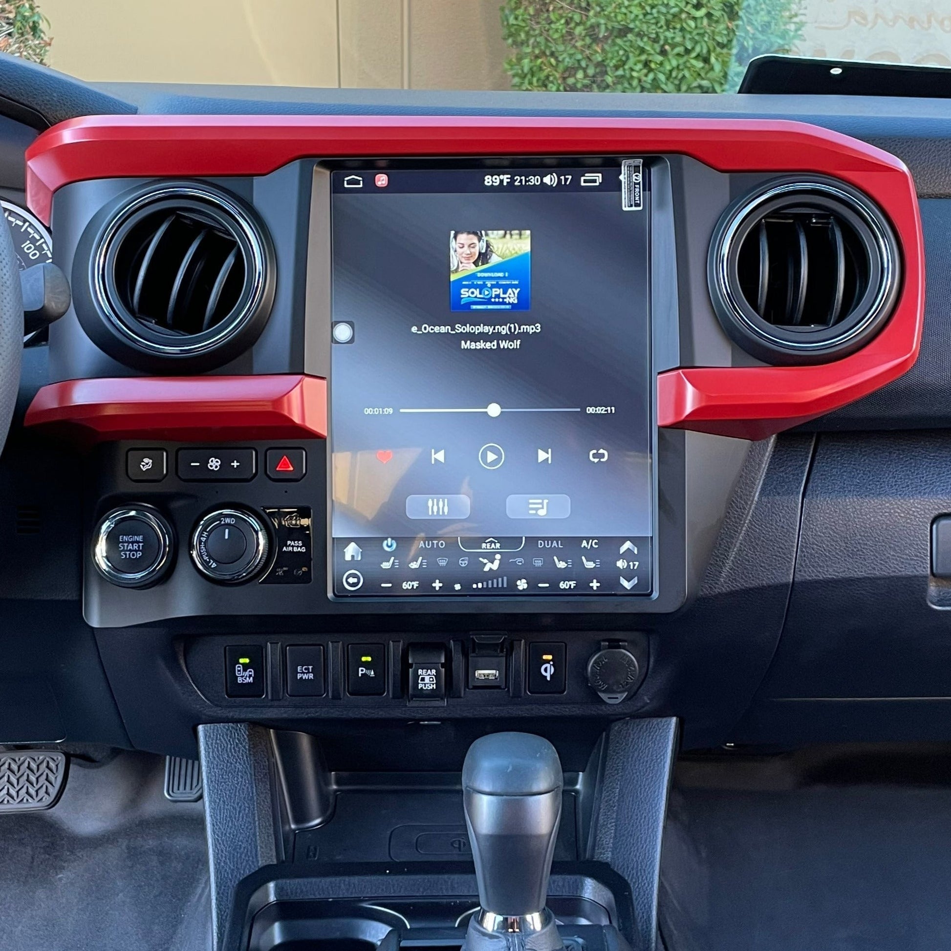 [Open Box] 12.1” Android 10 fast boot Vertical Screen Navigation Radio for Toyota Tacoma 2016 - 2022