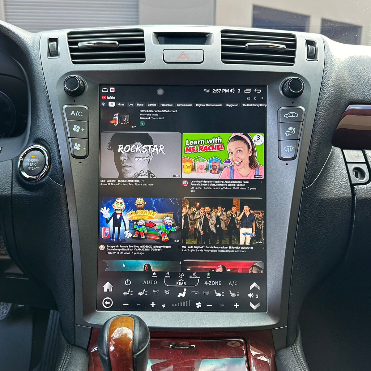[Open box] 13" Vertical Screen Android 13 Fast boot Navi Radio For Lexus LS 460 600 600h 2007 - 2012 | Phoenix Automotive