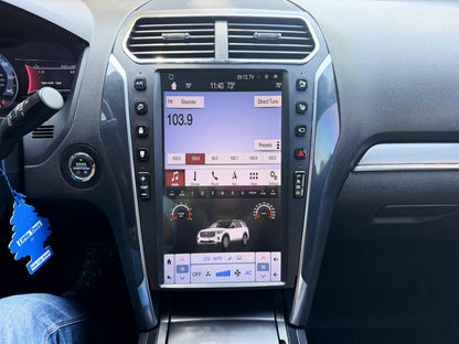 13.6" Android 12 Vertical Screen Navigation Radio for Ford Explorer 2011 - 2019