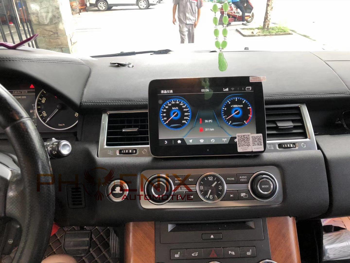 8" Qcta-core Android 10.0 Navigation Radio for Land Rover Sport Discovery 2004 - 2013 - Smart Car Stereo Radio Navigation | In-Dash audio/video players online - Phoenix Automotive
