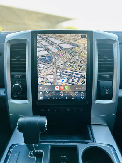 [Open Box] 12.1“ / 13" Android 14 Fast boot Vertical Screen Navi Radio for Dodge Ram 2009 - 2018