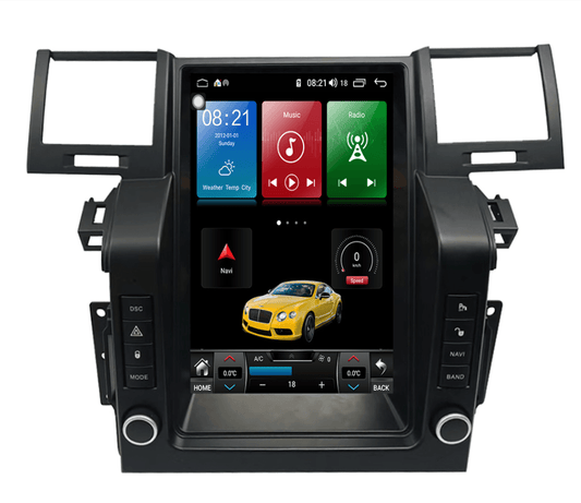 12.1"  Octa-Core Android 10.0 Navigation Radio for Land Rover Range Rover Sport 2005 - 2009 | Phoenix Automotive