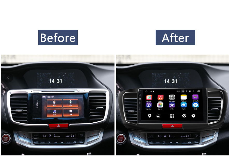 [Open box] 10.1" Octa-Core Android Navigation Radio for Honda Accord 2013 - 2017 - Smart Car Stereo Radio Navigation | In-Dash audio/video players online - Phoenix Automotive