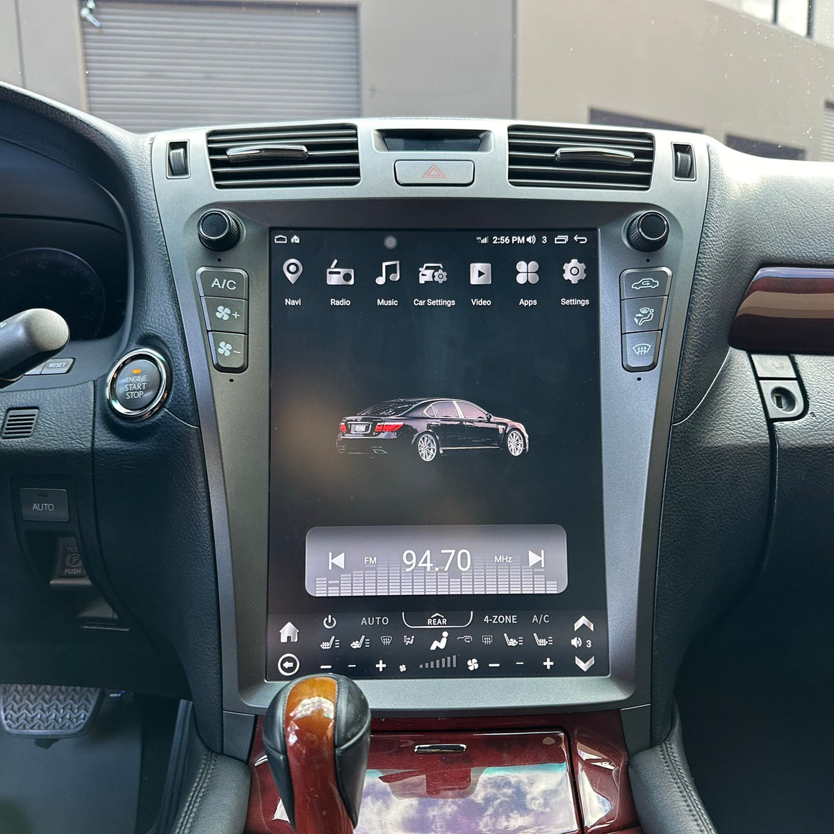 [Open box] 13" Vertical Screen Android 13 Fast boot Navi Radio For Lexus LS 460 600 600h 2007 - 2012 | Phoenix Automotive 