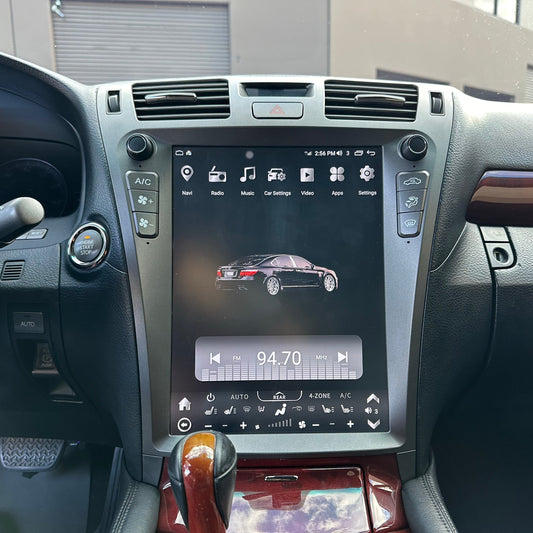 [Open box] 13" Vertical Screen Android 13 Fast boot Navi Radio For Lexus LS 460 600 600h 2007 - 2012 | Phoenix Automotive 