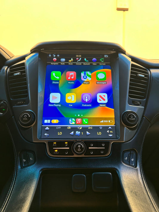 [Open box] 12.1" Android 9/12/13 Fast boot Vertical Screen Navigation Radio for Chevrolet Tahoe Suburban GMC Yukon 2015 - 2020