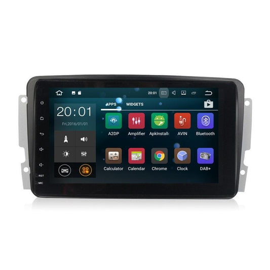 8" Octa-Core Android Navigation Radio for Mercedes-Benz CLK SLK ML G 1998 - 2004 | Phoenix Automotive