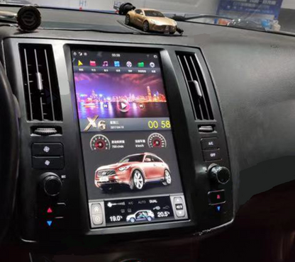[ G6 octa-core ] 11.8" Vertical Screen Android 11 Fast boot Navigatio Receiver for Infiniti FX25 FX35 FX37 2004 - 2008 | Phoenix Automotive