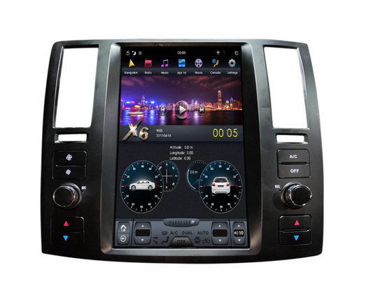 [ G6 octa-core ] 11.8" Vertical Screen Android 11 Fast boot Navigatio Receiver for Infiniti FX25 FX35 FX37 2004 - 2008 | Phoenix Automotive