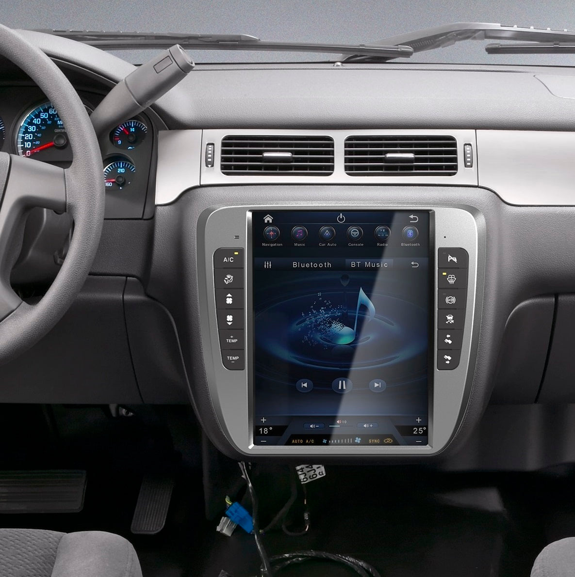 [Hot-selling] 13" Android 12 Navigation Radio for Chevrolet Silverado Tahoe Suburban GMC Yukon Sierra Avalanche 2007 - 2014