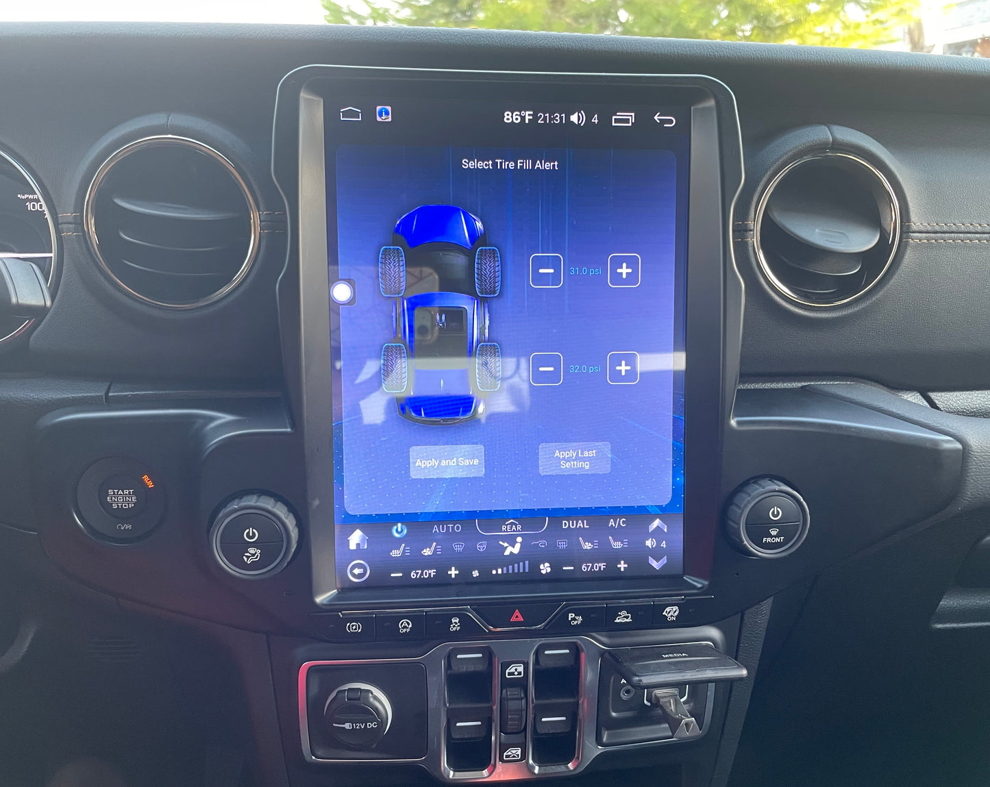 [ Hot-sale ] 12.1” Android 12 Vertical Screen Navigation Radio for Jeep Wrangler JL 2018 - 2022