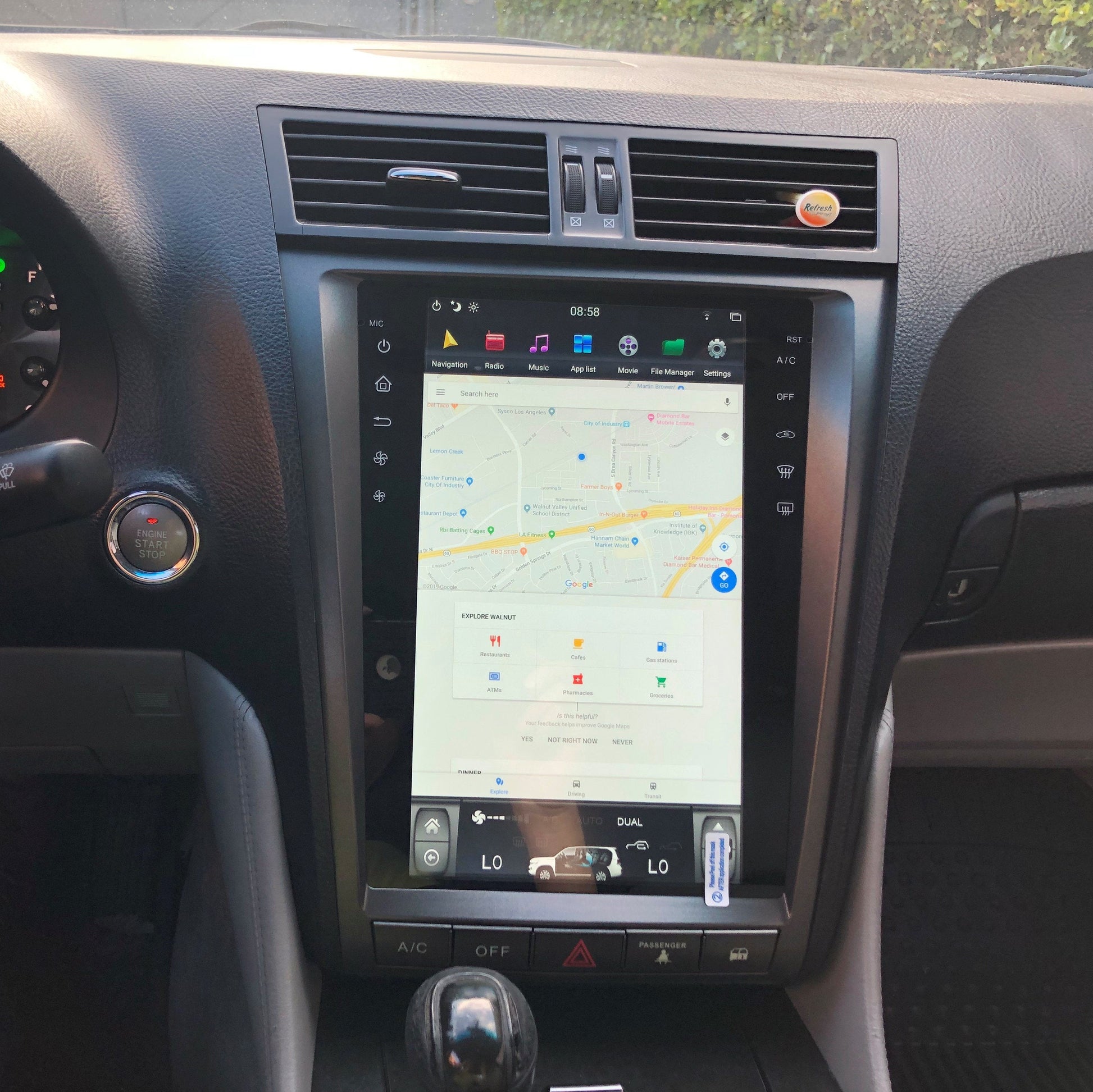 [ PX6 SIX-CORE ] 11.8" Vertical Screen Android 9 Fast boot Navigation Radio for Lexus GS 300 350 430 450h 460 2005 - 2011 - Smart Car Stereo Radio Navigation | In-Dash audio/video players onl