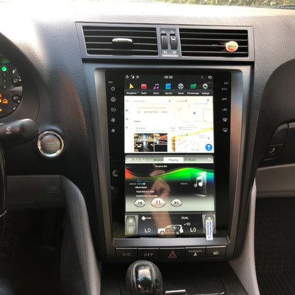 [ PX6 SIX-CORE ] 11.8" Vertical Screen Android 9 Fast boot Navigation Radio for Lexus GS 300 350 430 450h 460 2005 - 2011 - Smart Car Stereo Radio Navigation | In-Dash audio/video players onl