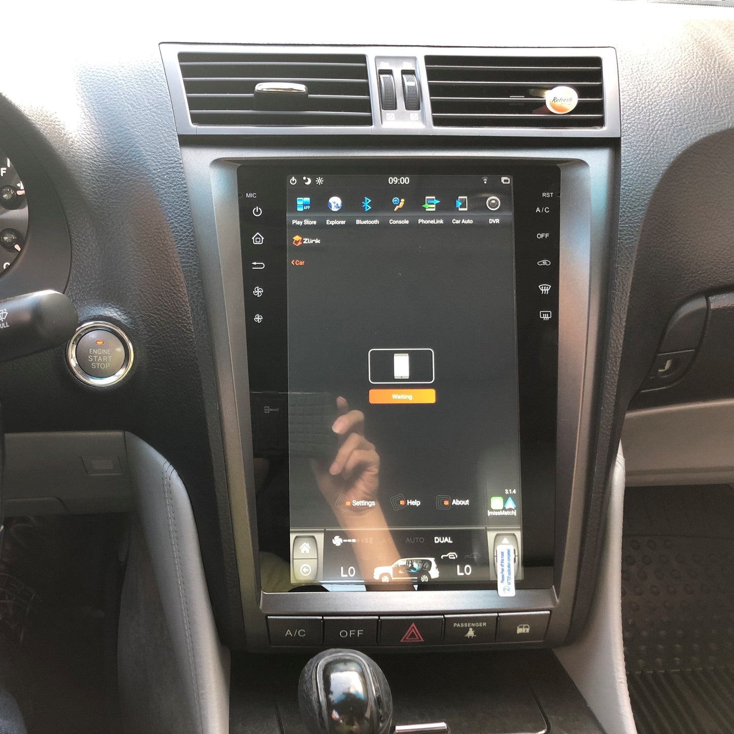 [ PX6 SIX-CORE ] 11.8" Vertical Screen Android 9 Fast boot Navigation Radio for Lexus GS 300 350 430 450h 460 2005 - 2011 - Smart Car Stereo Radio Navigation | In-Dash audio/video players onl