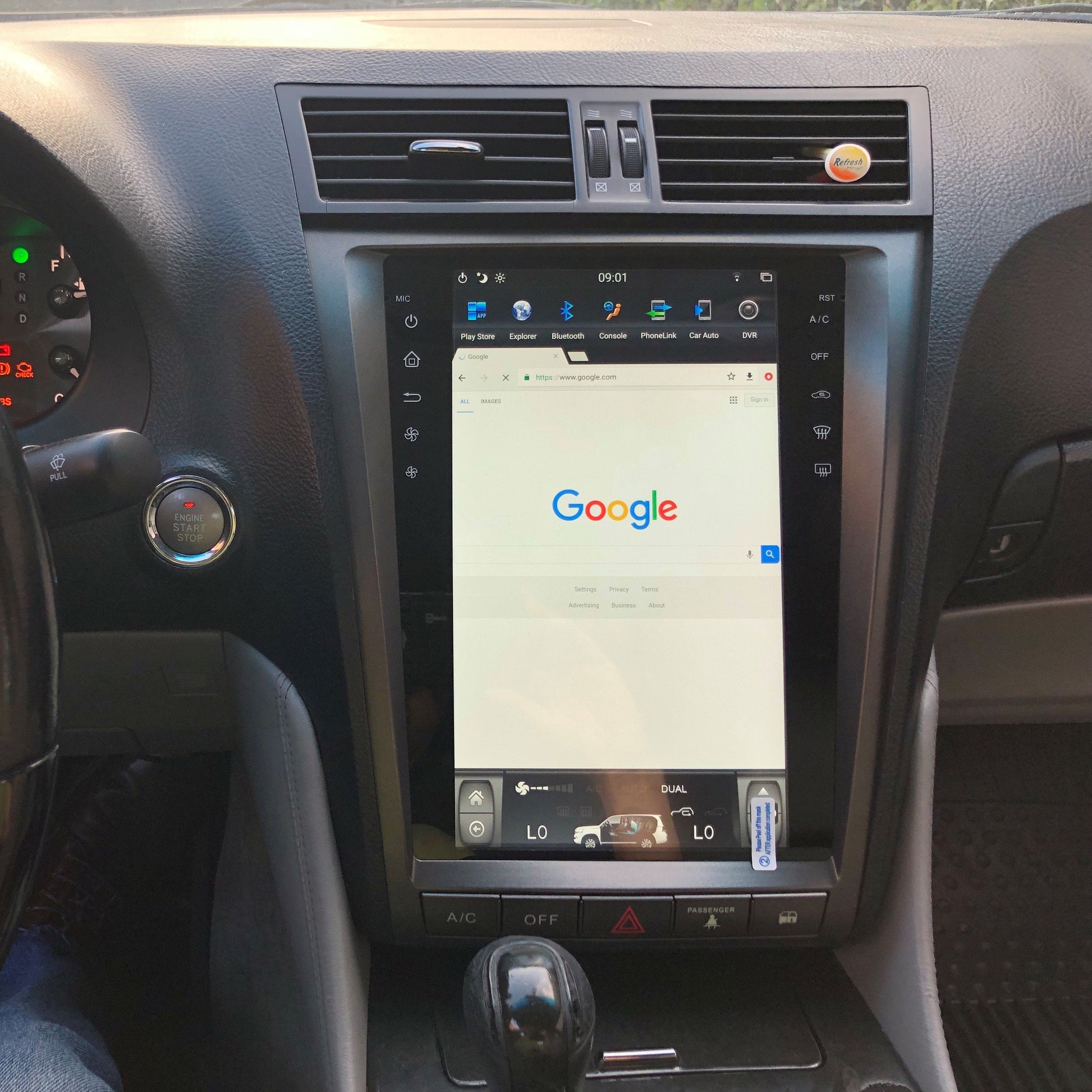 [ PX6 SIX-CORE ] 11.8" Vertical Screen Android 9 Fast boot Navigation Radio for Lexus GS 300 350 430 450h 460 2005 - 2011 - Smart Car Stereo Radio Navigation | In-Dash audio/video players onl