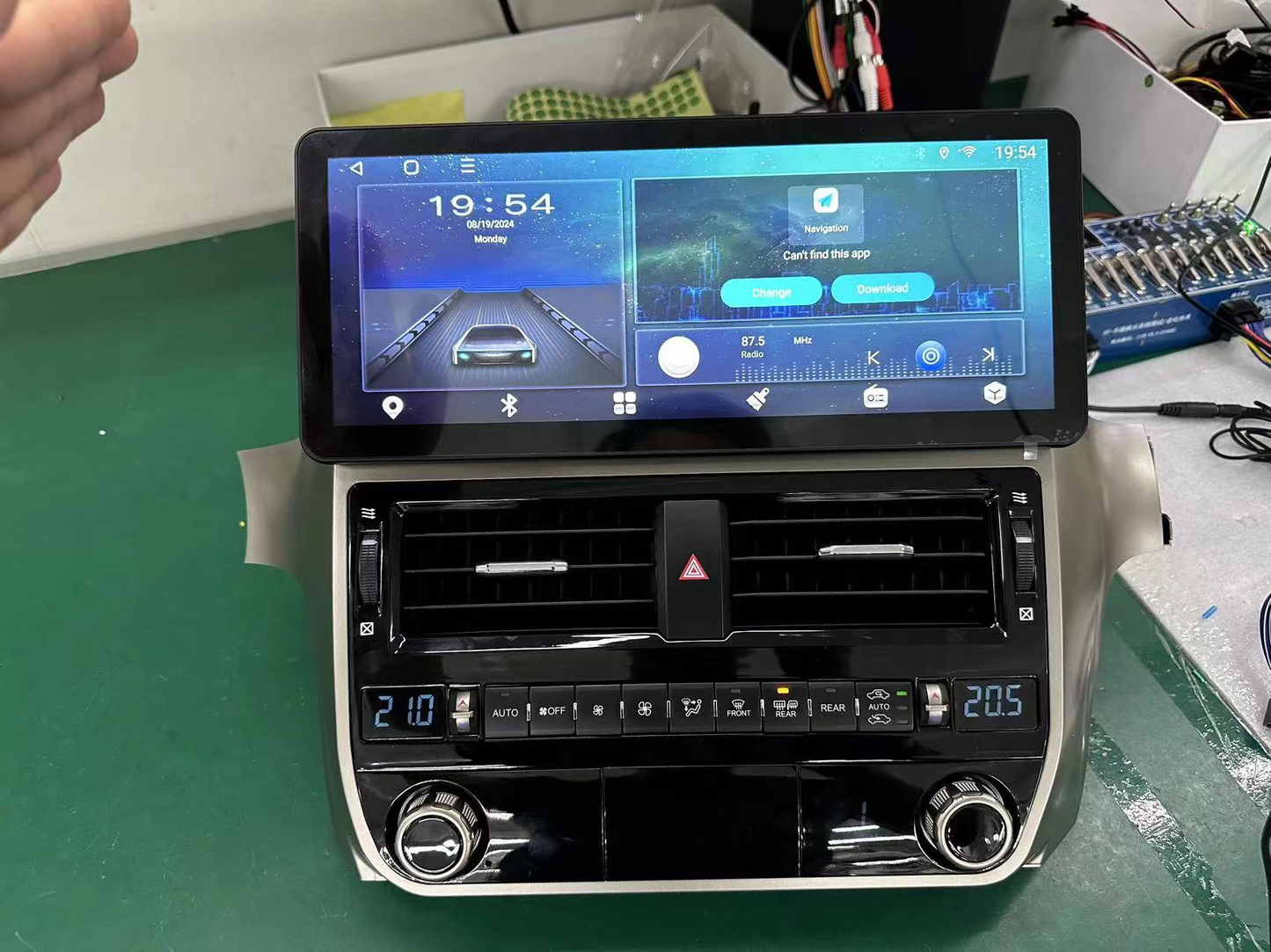 12.3 Inch Android 14 Universal Car Radio Stereo Android Auto Carplay for Lexus GX460 2010-2019